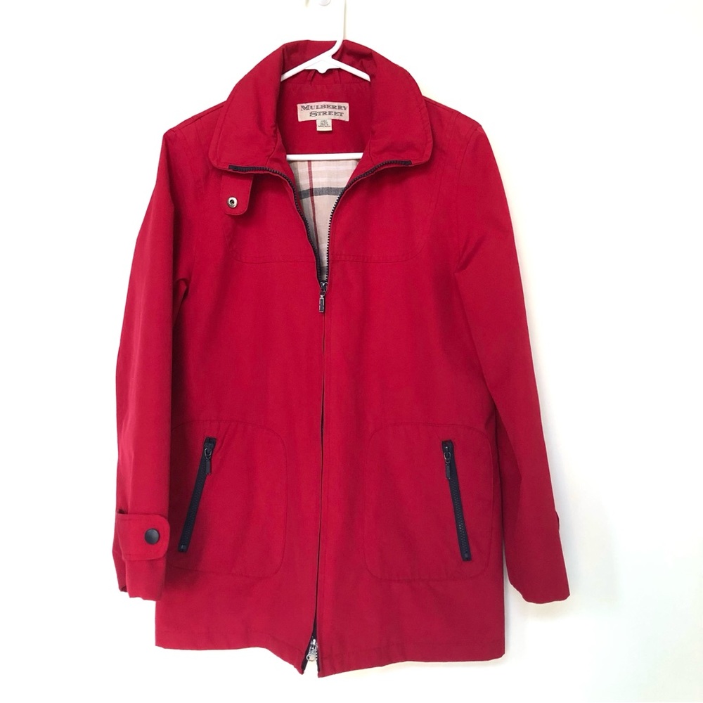 Women's Red Jacket - Picture 2 of 8